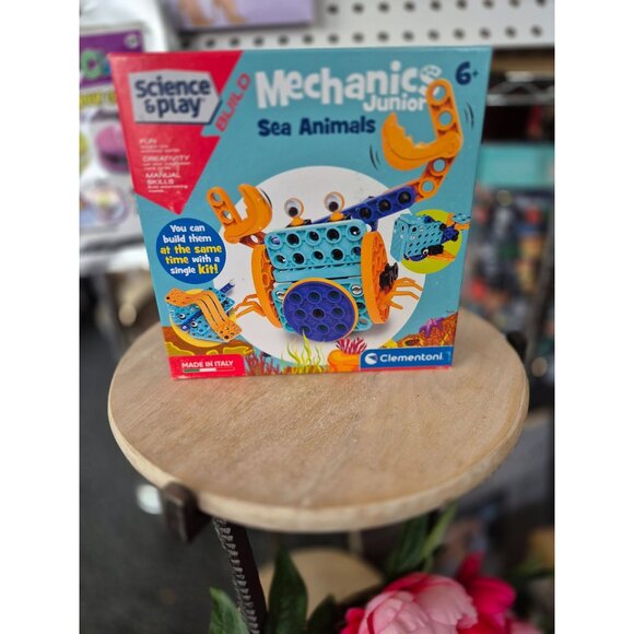 Science & Play Mechanics Junior Sea Animals Kit For Kids Ages 6+ By Clementoni - Picture 2 of 5